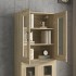 Armario colgante de pared roble Sonoma 69,5x34x90