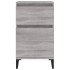 Mesitas de noche 2 uds color gris Sonoma 40x35x70