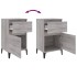 Mesitas de noche 2 uds color gris Sonoma 40x35x70