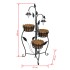 Cesta Para Plantas Con Luces