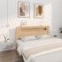 Mesitas de noche de pared 2 uds gris Sonoma 50x36x25