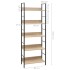 Estantería de 5 niveles madera ingeniería roble