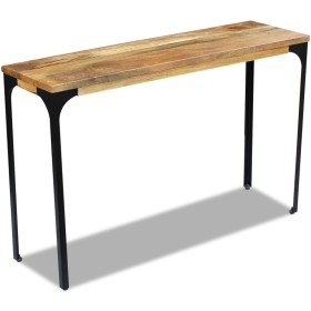 Mesa consola madera de mango 120x35x76