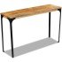 Mesa consola madera de mango 120x35x76