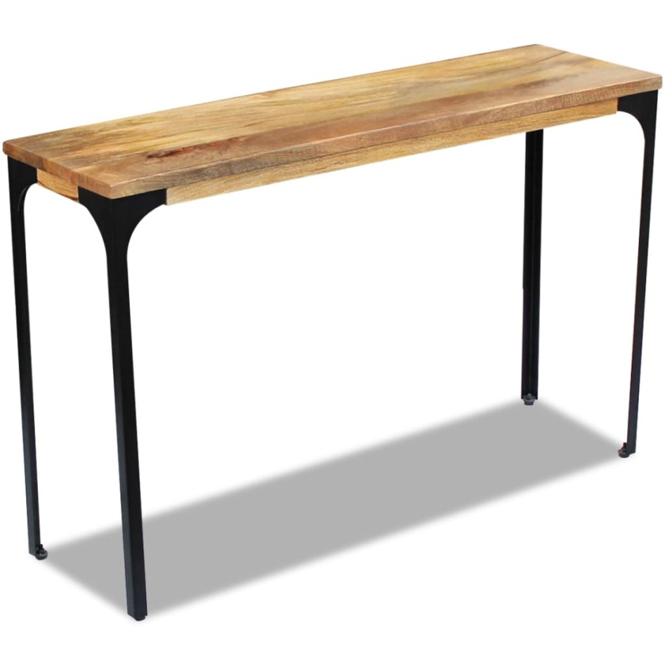 Mesa consola madera de mango 120x35x76