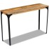 Mesa consola madera de mango 120x35x76