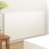 Cabecero de cama madera contrachapada blanco 160x1,5x80