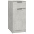 Armario de escritorio madera contrachapada gris 33,5x50x75