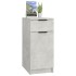 Armario de escritorio madera contrachapada gris 33,5x50x75