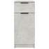 Armario de escritorio madera contrachapada gris 33,5x50x75
