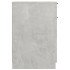 Armario de escritorio madera contrachapada gris 33,5x50x75