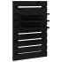 Estantes mesitas de pared 2 uds madera maciza de pino