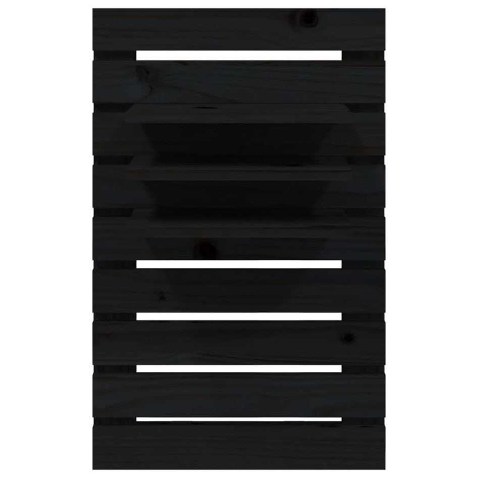 Estantes mesitas de pared 2 uds madera maciza de pino