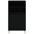 Aparador alto madera contrachapada negro 60x36x110
