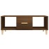 Mesa de centro madera contrachapada roble marrón 102x50x40
