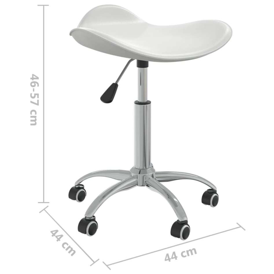 Silla de comedor giratoria cuero sintético