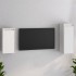 Muebles para TV 2 piezas madera maciza de pino