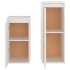 Muebles para TV 2 piezas madera maciza de pino