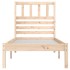 Estructura de cama madera maciza de pino 75x190