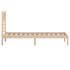 Estructura de cama madera maciza de pino 75x190