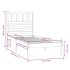 Estructura de cama madera maciza de pino 75x190