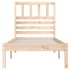 Estructura de cama madera maciza de pino 90x190