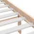 Estructura de cama madera maciza de pino 90x190