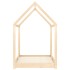 Estructura de cama infantil de madera maciza de pino 90x200