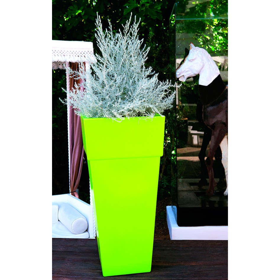 Macetero con portavaso