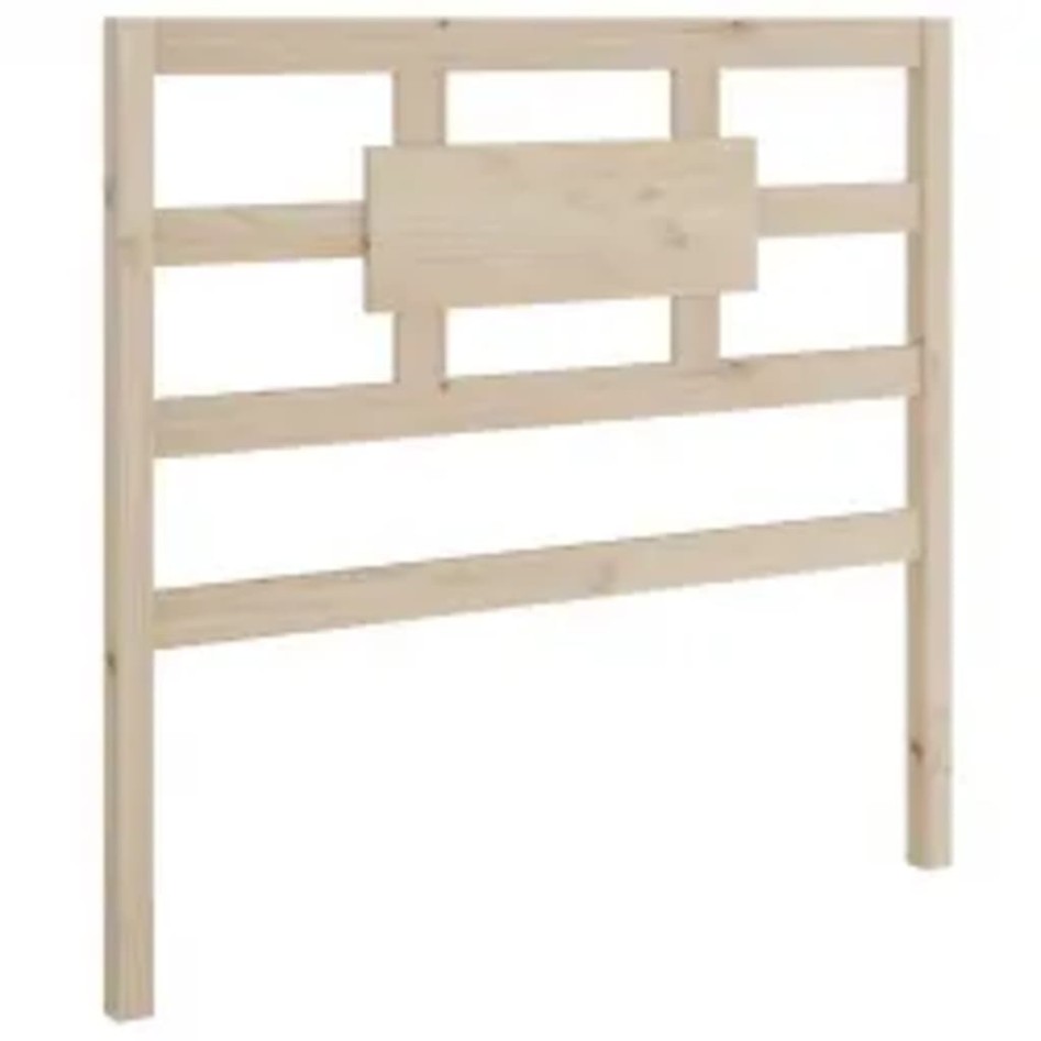 Estructura de cama madera maciza de pino 90x200