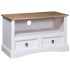 Mueble para TV Corona Range de pino mexicano blanco 91x43x56