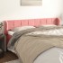 Cabecero de terciopelo rosa 203x23x78/88