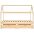 Estructura de cama infantil con cajones madera de pino