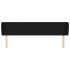 Cabecero de tela negro 163x23x78/88