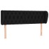 Cabecero de tela negro 147x23x78/88