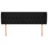 Cabecero de tela negro 147x23x78/88
