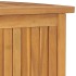 Baúl de jardín madera maciza de teca 114x50x58