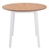 Mesa de alas abatibles redonda MDF