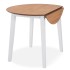 Mesa de alas abatibles redonda MDF