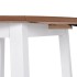Mesa de alas abatibles redonda MDF