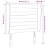 Cabecero con orejas de terciopelo rosa 83x23x118/128