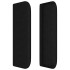 Cabecero de tela negro 147x16x78/88
