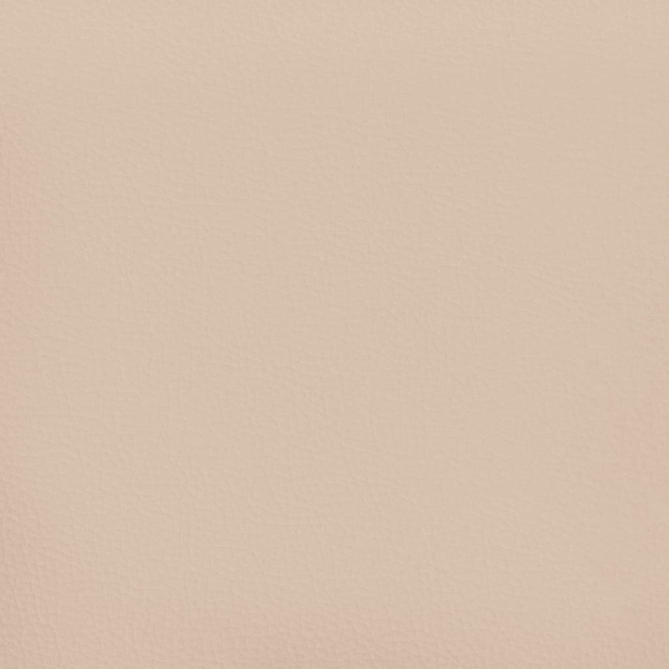 Cabecero de cuero sintético color capuchino 93x16x78/88