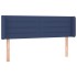 Cabecero de tela azul 147x16x78/88