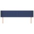 Cabecero de tela azul 183x16x78/88