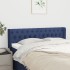 Cabecero de tela azul 163x16x78/88