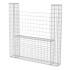 Cesta en forma de U muro de gaviones galvanizado 160x20x150