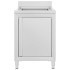 Fregadero de cocina profesional acero inoxidable 60x60x96