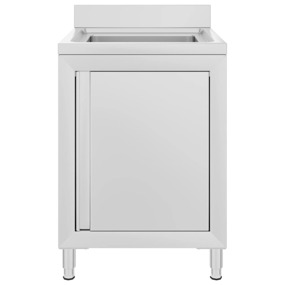 Fregadero de cocina profesional acero inoxidable 60x60x96