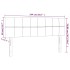 Cabecero con LED de terciopelo gris claro 144x5x78/88